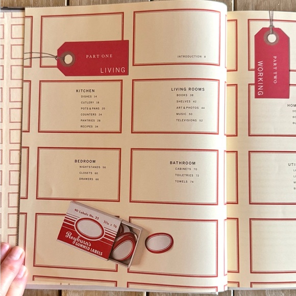 Vintage Hardcover Martha Stewart “Good Things for Organizing”, 2001 - Picture 5 of 15